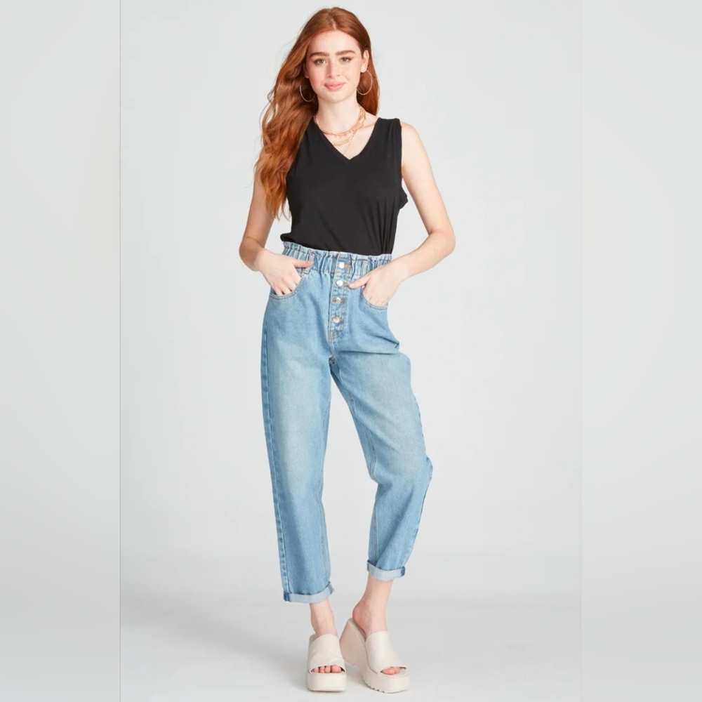 Vigoss Women's Sky Blue High Rise Jeans, Size 25